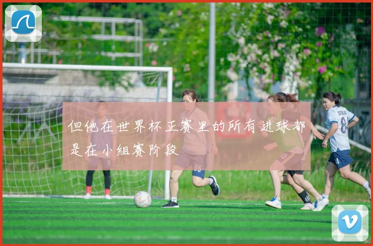 但他在世界杯正赛里的所有进球都是在小组赛阶段